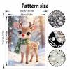 Christmas Pearl Painting Kit Handmade DIY Reindeer Scarf Home Decoration Painting