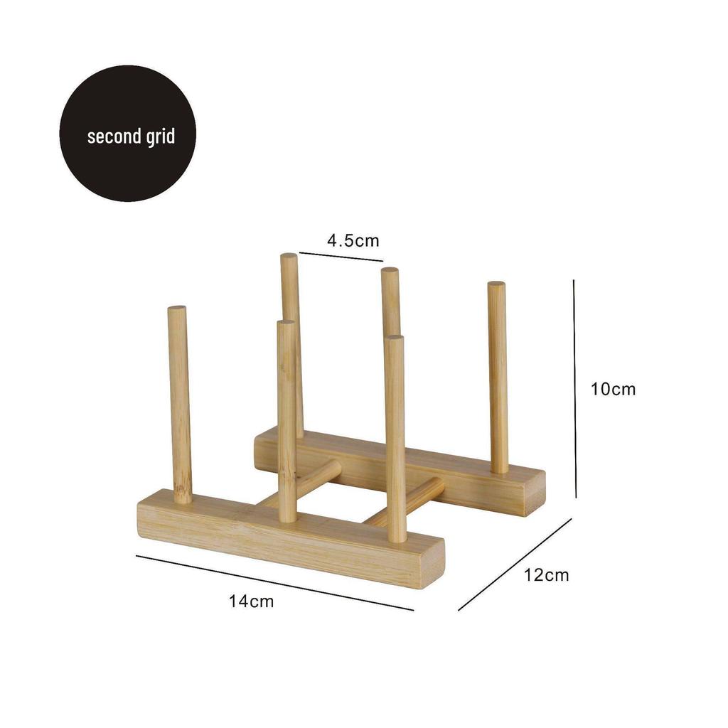 Mehrzweck-Holzregal für Schüsseln, Geschirr, Teegebäck, CDs, Seidengarn, Tassen, Mikrofone und Ping An Kou Farbtafel.