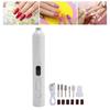 2 in 1 Electric Nail Drill and Nail Lamp Portable Multifunctional Nail File NaMachine with Fast Curing Nail Light for Travel Business Trips
