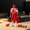 3D Printed Action Figure with Accessories Posable Cartoon Character Model Movable Joints Figure Decoration Collectible Gift for Animation Lovers
