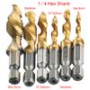 Brand New High Quality Aluminum Tin Alloy Wood Tap Drill Power Tools Compound Tap HSS Screw Hex Shank M8x1.25mm
