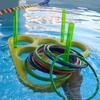 Floating Foam Rings Toy with Balls and Rings, Pool Games for Kid Family Outdoor