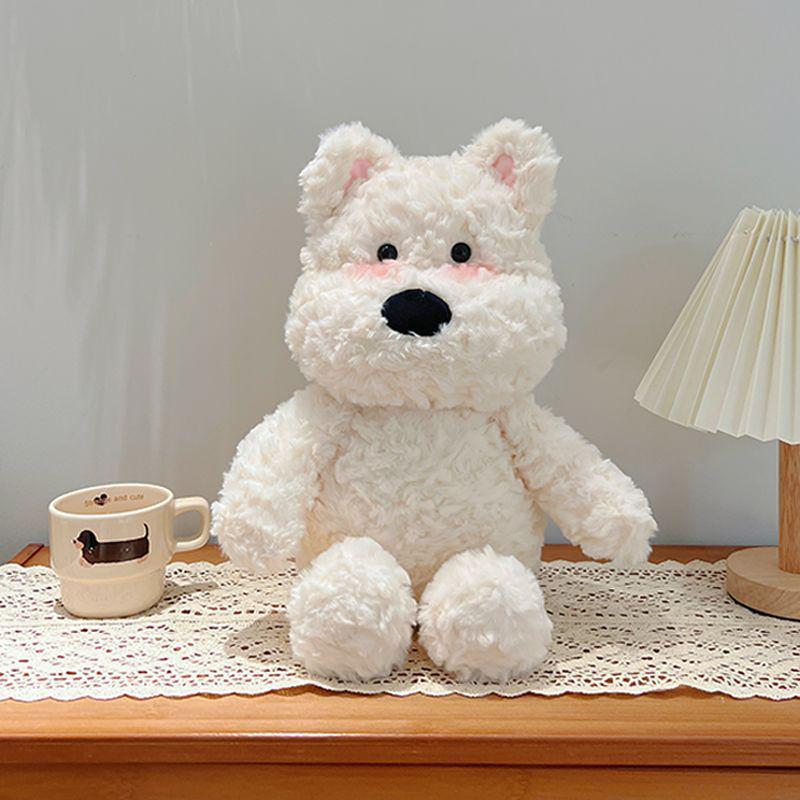 

Милый плюшевый кулон и подушка Вест-хайленд-уайт-терьер, подарочный набор 45cm