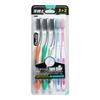 Dr. Toothbrush Soft Charcoal Deep Clean Toothbrush 5-Pack