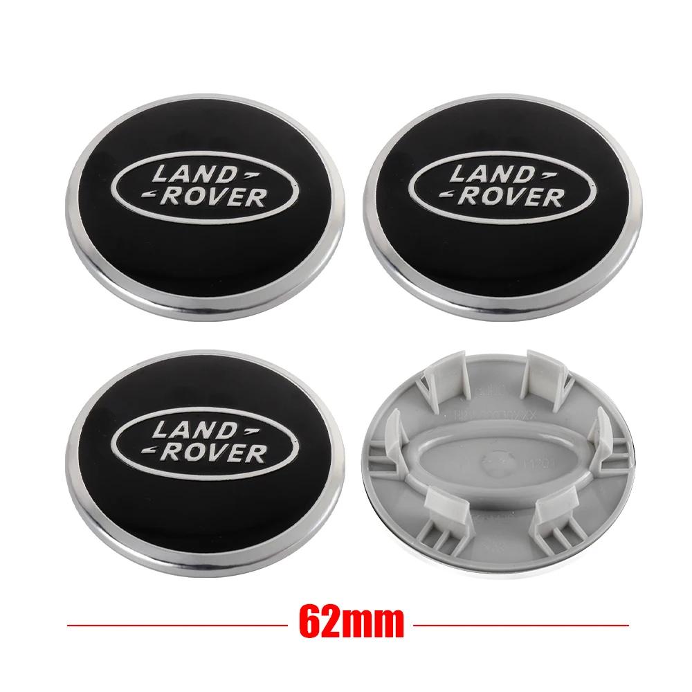 4pcs 62mm Car Hub Caps Wheel Center Cap Rims Covers Hubcaps Accessories Land Rover RANGE ROVER Sport L322 L320 Discovery 2 4