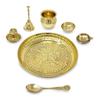 Brass Pooja Thali Set