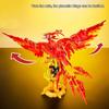 Technical Fire Phoenix Building blocks Kit MOC Assembly Bricks DIY tabletop decorations Model  birthday Christmas Gift