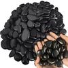 200g Schwarze Hochglanz Natürliche Kieselsteine 2-3cm Hof Landschaftsdekoration Fischbecken Aquarien Gartenbau Dekorative Steine