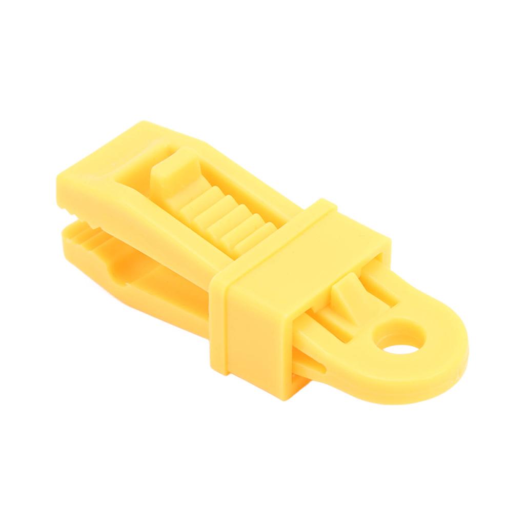 5pcs Tarp Clips Waterproof Tear Resistant Strong Lock Grip Tent Clips for Outdoor Camping