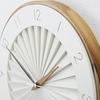 Interform Ludovica Wall Clock CL-4384 Sweep Movement Wood Ivory