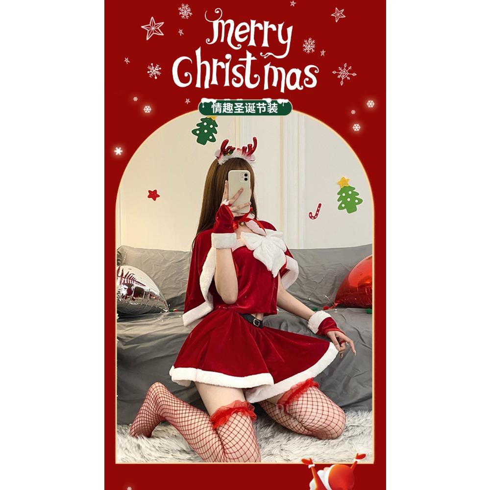 Christmas Costume Female Sexy Christmas Lingerie Uniform Suit Passion Bunny Cosplay Japanese Halloween Uniform