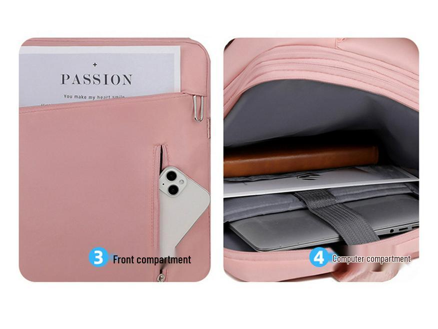 Business Casual Rucksack mit Nass-/Trocken-Trennung, Mehrschichtiger Aufbewahrung, Großem Fassungsvermögen, Leichtgewicht, Reisefreundlich, Laptop-kompatibel