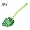 Vegetable Washing Tool Monstera Leaf Pasta Spoon, Heat Resistant ABS Spaghetti Server, Outdoor Picnic Kitchenware Multipurpose Kitchen Colander,