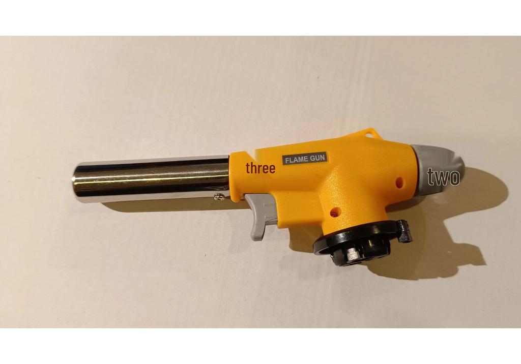 920 Butane Torch for Household, Baking, BBQ, Camping & Outdoor Use – Windproof Lighter