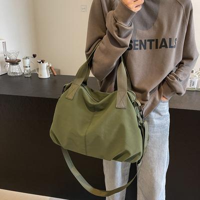 Bolsa de lona feminina, bolsa tote de grande capacidade, bolsa crossbody, bolsa leve para mulheres