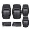 Skateboard Protector and Knee Guards for Kids and Includes Storage Bag 6-Piece Set Wrist, Elbow, Adults, (Small Size 120cm-150cm (Kids-Ladies))