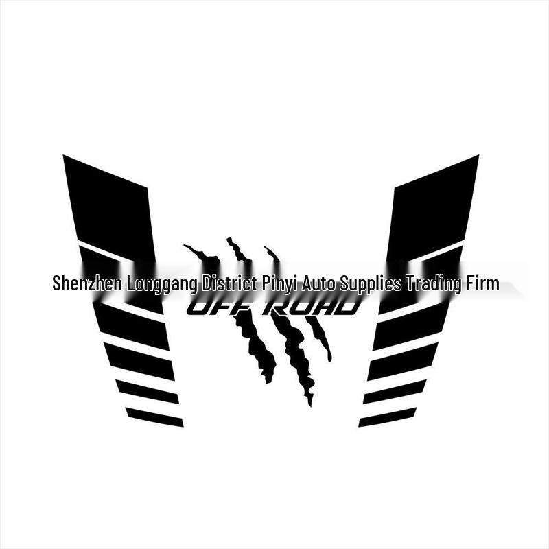 X-340 Universal Off-Road Racing Hood Decal for Cars, SUVs & Trucks