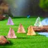 6Pcs Luminous Mini Resin Gnomes Statues Ornaments Cute Diy Fairy Miniature Gnome Figurines For Miniature Garden Home Decor
