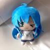 New Cute Lucky Star Izumi Konata Plush Toy Cute Anime Character Soft Stuffed Doll with Gym Uniform for Fans Collectors Birthday Gift Home Desk Decor