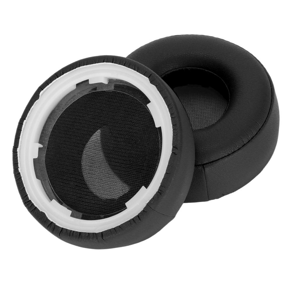 2 Stück Elastische Headset-Ohrpolster Proteinleder Flexibel Weicher Komfort Ohrenschützer Geräuschisolierung Kopfhörer-Ohrabdeckungen für WHH800