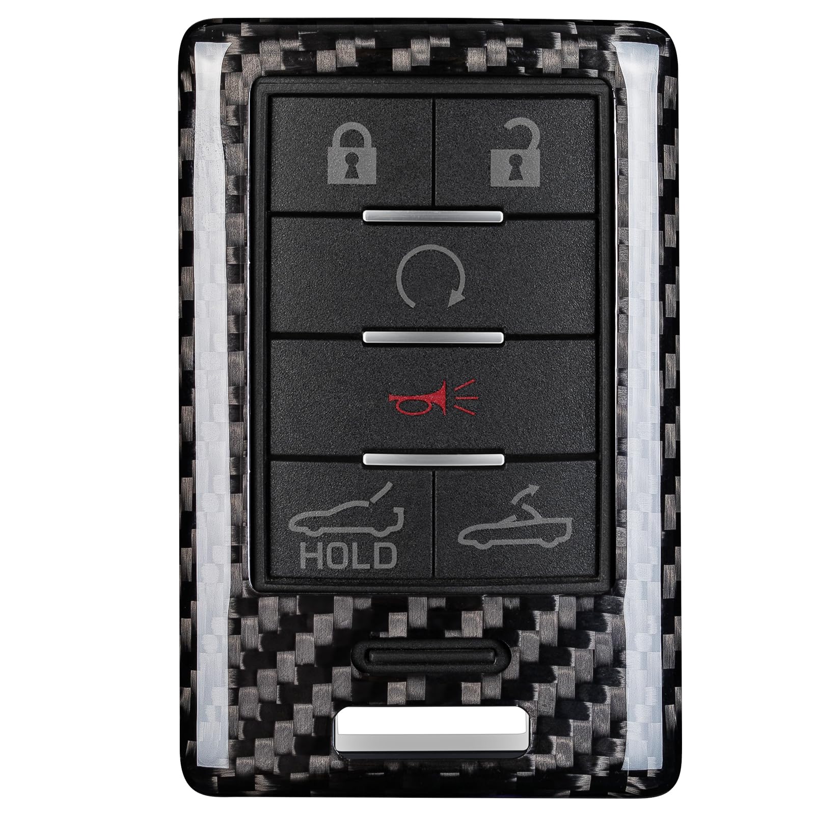 

Real Carbon Fiber Key Fob Cover for Corvette Key Fob Protector for C7 Cadillac ATS CTS DTS XTS SRX STS Escalade Car Remote Control Key C7, T-Carbon чёрный