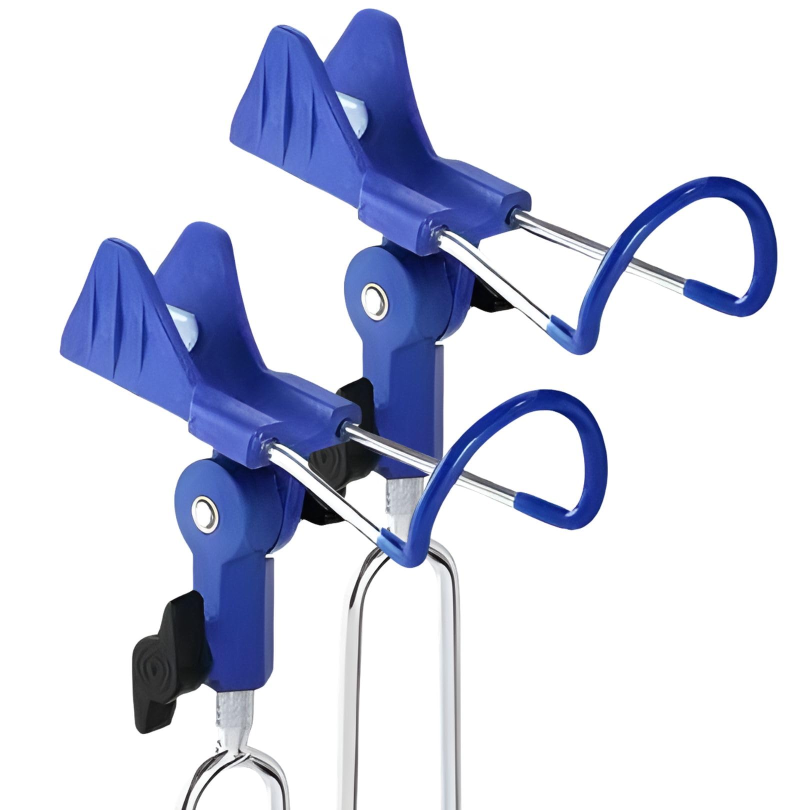 

Fishing Rod Holder, Rod Rest, Set of 2, Fishing Rod Blanket, Rod Stand Keeper (Blue x Blue)