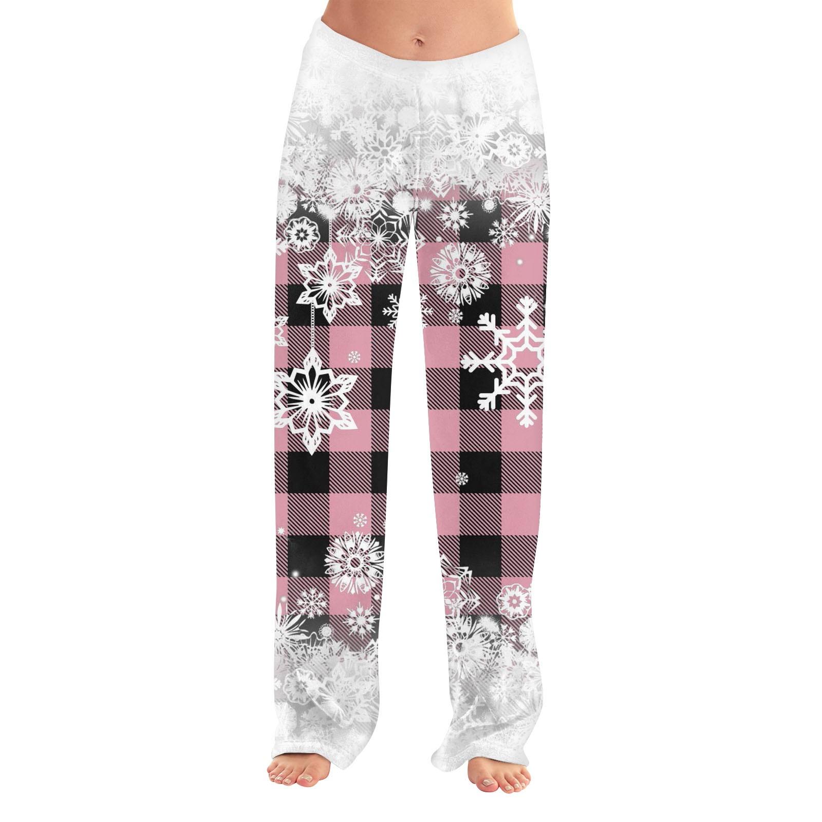 

Женские зимние клетчатые брюки, длинные брюки, спортивные брюки XS киноварь