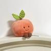 Pink Peach Jellycat Plush Toy Cute Stuffed Doll Bag Pendant Decoration Gift