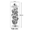 Full Arm Tattoo Sticker, Full Arm Big Picture Tattoo Sticker, Flower Arm Tattoo Sticker Tattoo