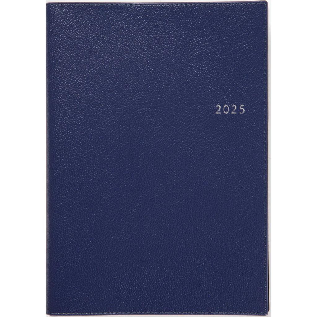 Takahashi Shoten 2025 Monthly Planner T'monthly projet Navy B6 April Start Monday Start Leatherette Cover Diary Organizer 981