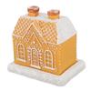 House Incense Cone Burner Log Cabin Incense Cone Burner Snowy Winter Incense Cone Burner for Nail