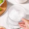 Household Small Size Hand-Operated Making Smoothie Machine with Ice Cube Mold Kitchen Hand Shaved Ice Breaker Ice Crusher