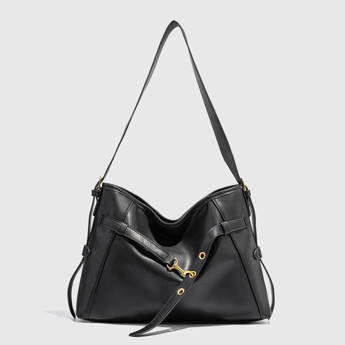 

Новая ретро сумка большой вместимости для женщин с нишей высокого класса сумка через плечо для езды на мотоцикле сумка через плечо