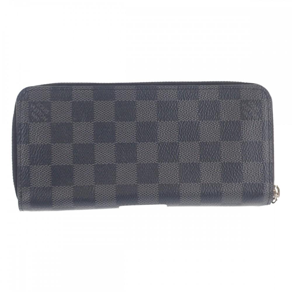 Louis Vuitton N63095 Damier Grafitte Purse Black Mens