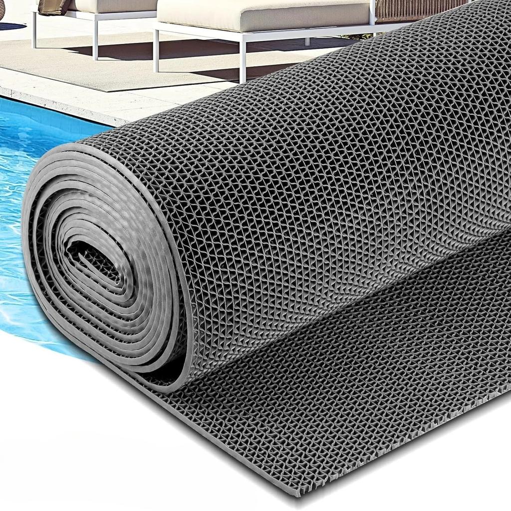 Waterproof Dirt-resistant Foot Mats Plastic PVC Kitchen Bathroom Outdoor Pool Carpet Non-slip Mats Household Non-slip Floor Mats