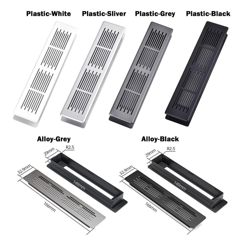 Hliníková slitina/plast Skříňka Vzduchový ventil Dekor Větrací mřížka Šatní skříň Botník Příslušenství