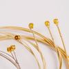 Manufacturer Alice Acoustic Guitar Super Plated High Carbon Steel Light Strings Copper Alloy Intermediate Bright Clear 1 Set [Genuine Product]