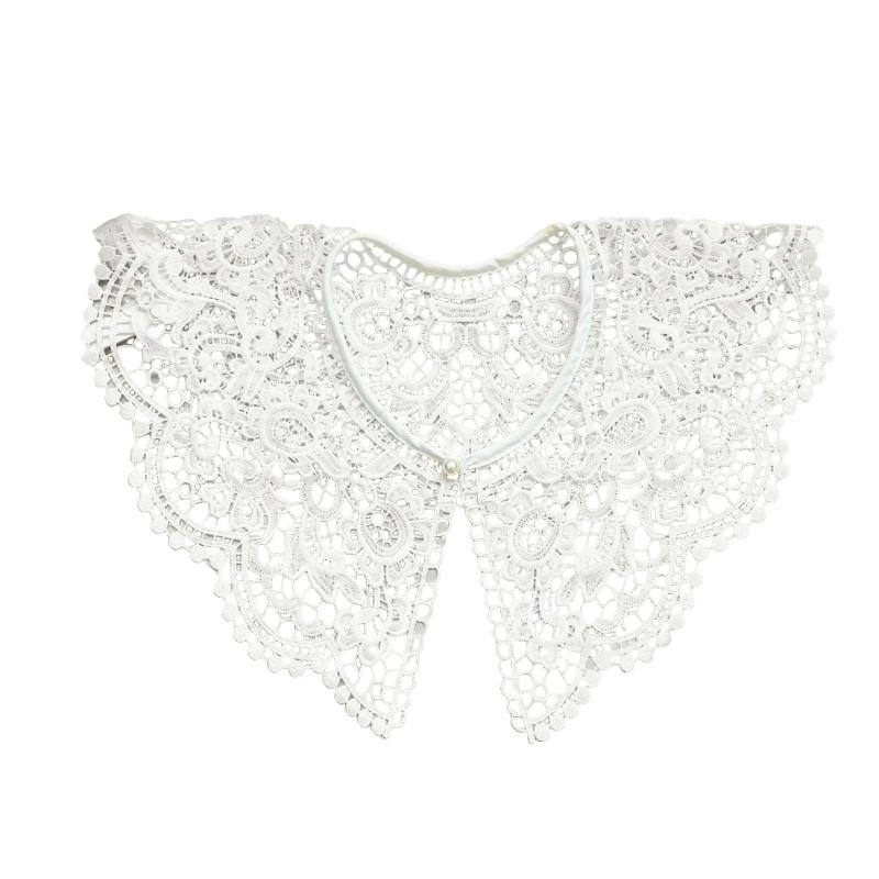 Faux Col Femme Faux Col Dickey Col Col Amovible pour robe Col Brodé Col en Dentelle Col de Pull