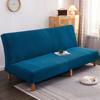Velvet Full Covered Sofa Mattress Cover Simple Folding Without Armrest Stretch Sofa Cover Cover Fabric All-Inclusive Universal