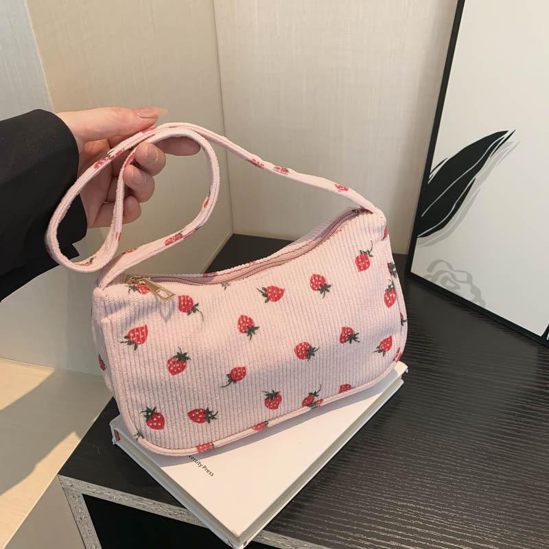 Stylish Casual 2024 Women's Shoulder Bag Large Capacity Simple Sweet Crossbody Bag