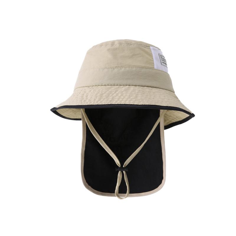 

Летние детские шляпы от солнца, симпатичные, с мультяшным принтом, регулируемые, с завязками, для мальчиков и девочек, рыболовные шапки, повседневные детские солнцезащитные панамы бежевый