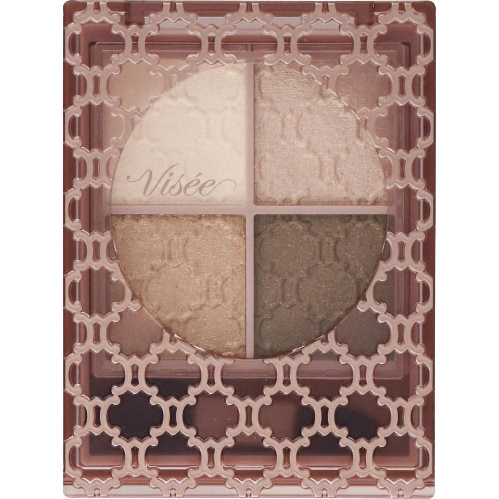 Kose Viselische Glossy Rich Eyes N Be 1 Light Beige 4.5g