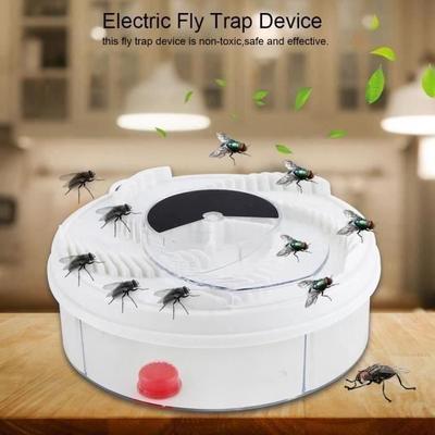 Dispositivo eléctrico de trampa para moscas silencioso automático de rotación con cable USB de cebo-CY G019A JET1618
