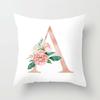 Luxurious 26 Letter Polyester Pillow Case For Sofa Car And Home Decor