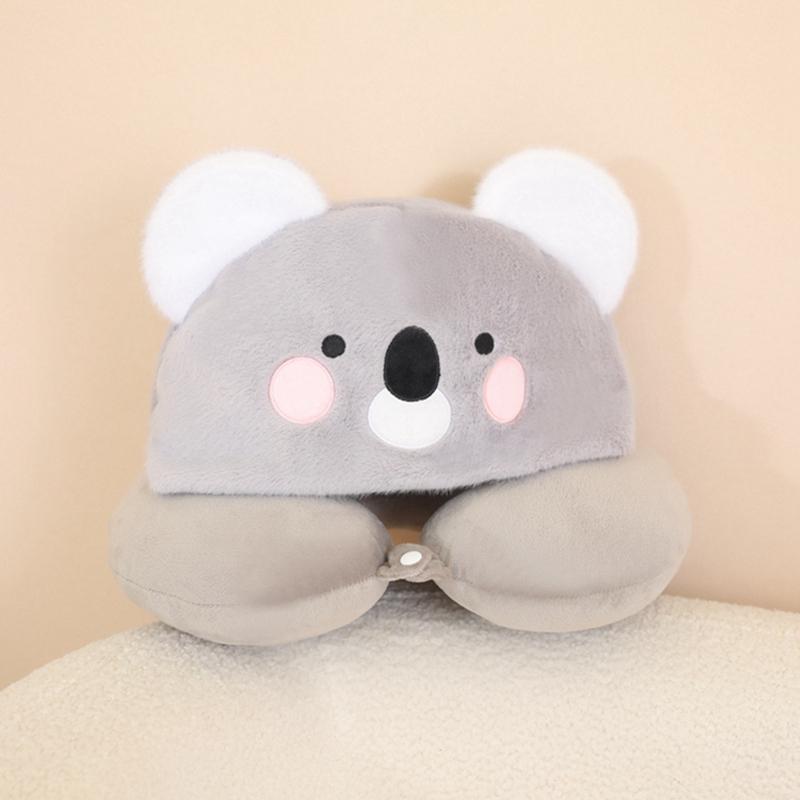 New 35CM Red Panda Raccoon Sloth  Animals Dolls Soft Neck PillowCartoon Office Car Break Decoration Birthday Christmas Gifts