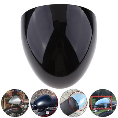 Universal Motorcycle ABS Rear Seat Cowl Cover Rear Mudguard for Cafe Racer Black for Motorcycle Motor