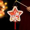 Traditional New Year Luminous Lantern Chinese Style Children Handheld Lantern  Hanfu Accessories