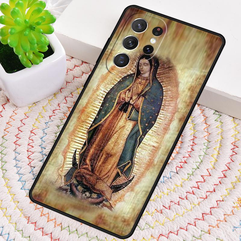 Virgin Maria TPU Phone Case For Samsung Galaxy note 10 pro S26 S25 S24 S23 S22 Ultra Plus S21 FE S20 Shockproof Cover