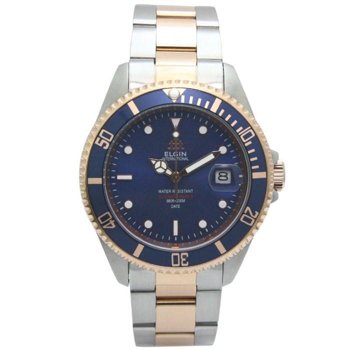 [Ergin] Automatic Diver Watch | FK1405PS-BL, Men s, Silver Dial, Blue