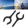 2Pcs Fishing Rod Boats Hook Paddle Holder Marine Dinghy Oar Lock Fishing Rod Holder for Marine Row Boats Kayak Enduring